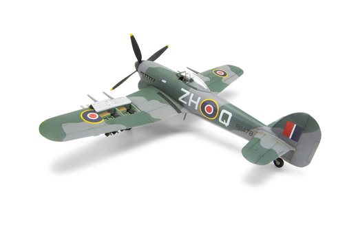Maquette d'avion militaire : Starter set Hawker Typhoon Mk.Ib 1/72 - Airfix A55208A
