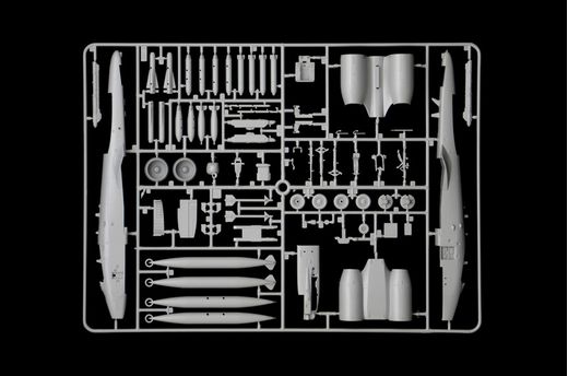 Maquette avion militaire : A‐10A/C Thunderbolt II ‐ Guerre du Golfe - 1/72 - Italeri 01376