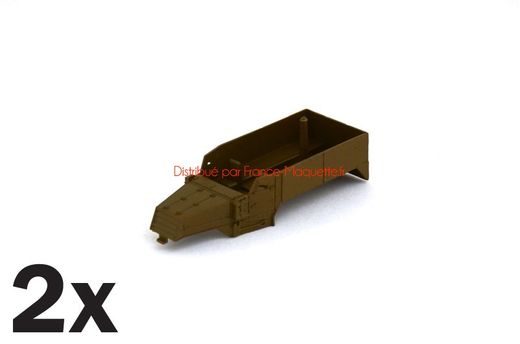 Maquettes véhicules militaires : 1/4 Ton 4x4 Truck - 1:72 - Italeri 07506