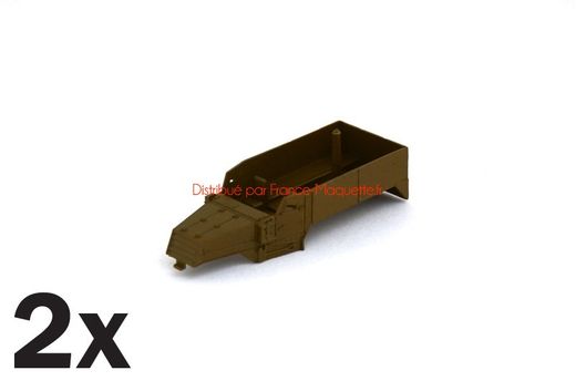 Maquettes véhicules militaires : 1/4 Ton 4x4 Truck - 1:72 - Italeri 07506