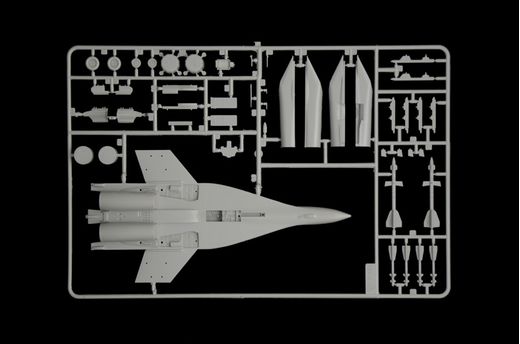 Maquette avion militaire : MIG 29A Fulcrum - 1/72 - Italeri 01377