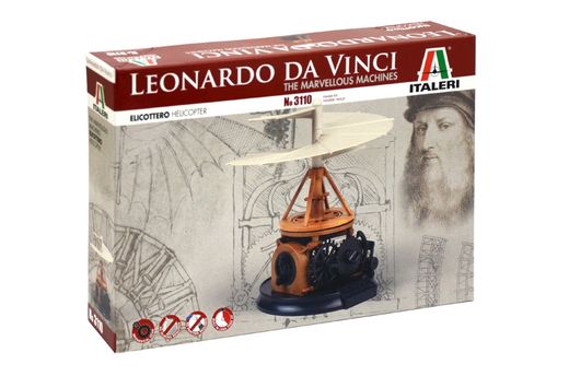 Maquette à thème : Hélicoptère de Léonard de Vinci - Italeri 3110