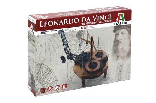 Maquette à thème : Horloge à pendule de Léonard de Vinci - Italeri 03111