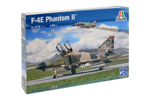 Maquette avion militaire : F-4E Phantom II - 1/48 - Italeri 02770