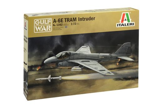 Maquette avion militaire : A-6E intruder USN/USMC - Guerre du Golf - 1:72 - Italeri 01392