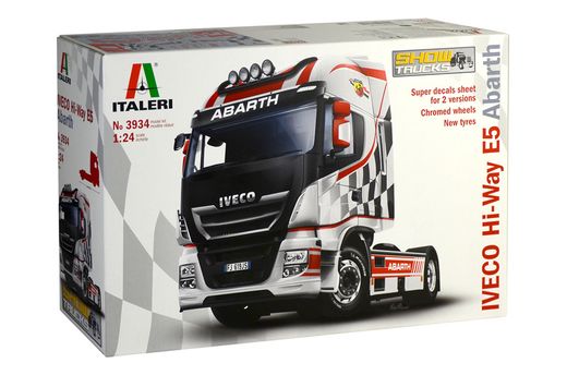 Maquette camion : Iveco E5 Hiway Abarth - 1:24 - Italeri 03934