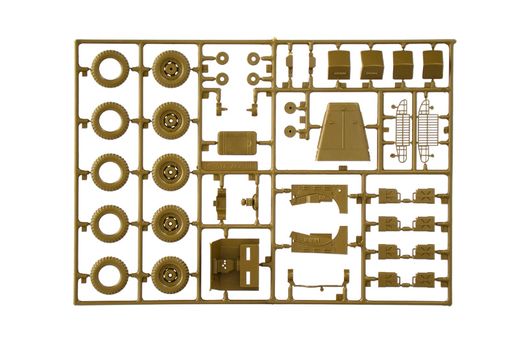 Maquette véhicule blindé : M6 Gun Motor Carriage WC-55 - 1:35 - Italeri 6555