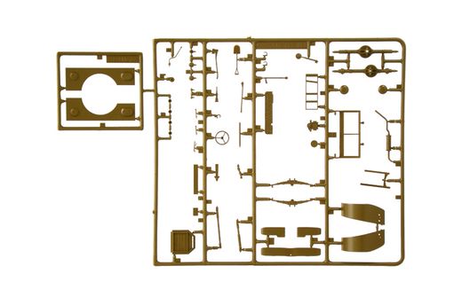 Maquette véhicule blindé : M6 Gun Motor Carriage WC-55 - 1:35 - Italeri 6555