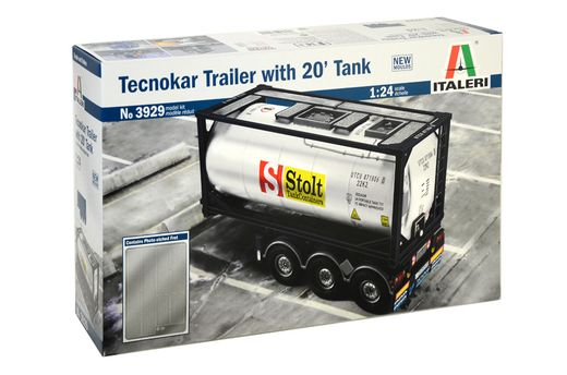 Maquette camion : Semi‐remorque Citerne - 1:24 - Italeri 03929 3929