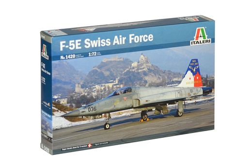 Maquette avion militaire : F-5E Swiss Air Force - 1/72 - Italeri 01420