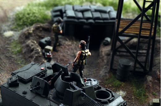 Diorama militaire : Guerre du Vietnam - 1/72 - Italeri 06184