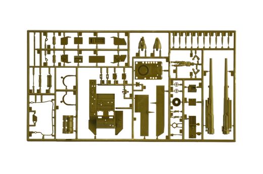 Maquette militaire : Blindé M12 G.M.C. - 1:72 - Italeri 07076 7076