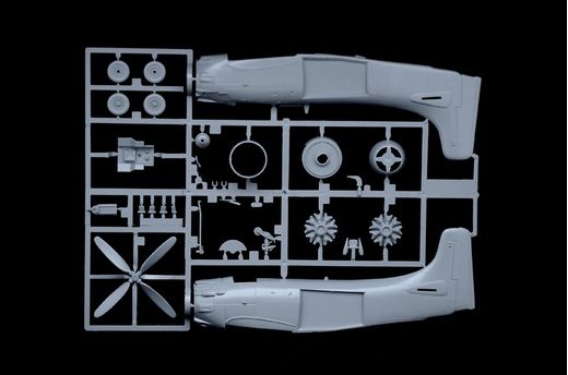 Maquette d'avion : A-1H Skyraider - 1:48 - Italeri 02788 2788