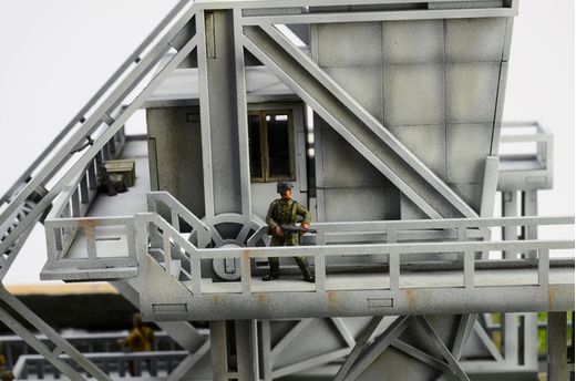 Diorama militaire : Assaut « Pegasus Bridge » - 1/72 - Italeri 06194, 6194