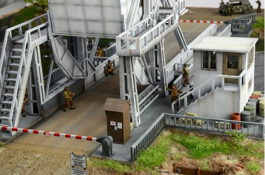 Diorama militaire : Assaut « Pegasus Bridge » - 1/72 - Italeri 06194, 6194