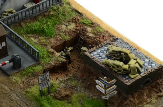 Diorama militaire : Assaut « Pegasus Bridge » - 1/72 - Italeri 06194, 6194