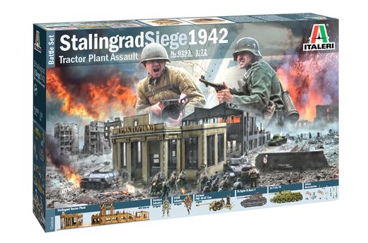 Diorama militaire : Siège de Stalingrad - 1/72 - Italeri 06193 6193