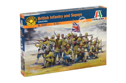 Figurines militaires : Infanterie Britannique/Cipaye - 1/72 - Italeri 06187 6187