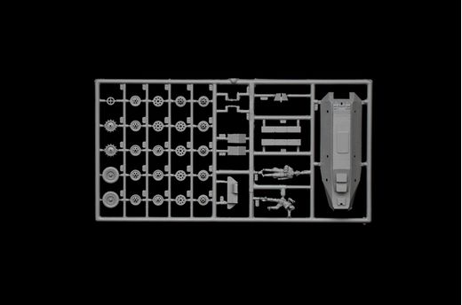 Maquette militaire : Sd.Kfz.251/8 Ambulance - 1:72 - Italeri 07077 7077