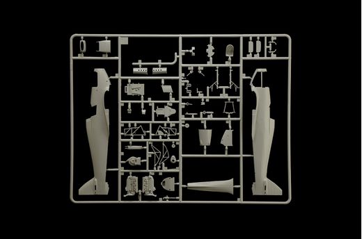 Maquette avion militaire : Hurricane Mk.I - 1/48 - Italeri 02802 2802 - france-maquette.fr