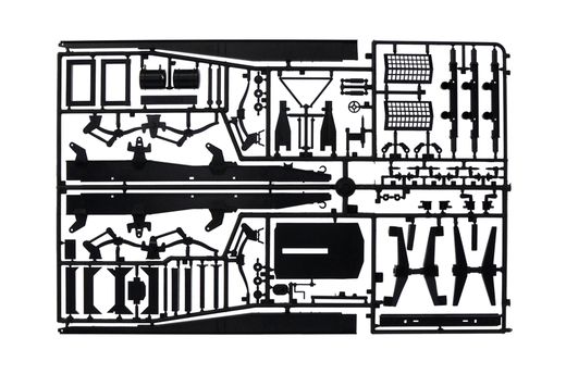 Maquette camion : Remorque container - 1/24 - Italeri 03951 3951 - france-maquette.fr