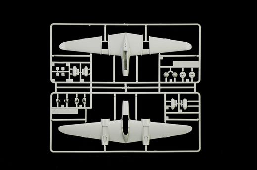 Maquette avion militaire : P-38J lightning - 1:72 - Italeri 01446 1446