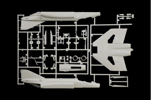 Maquette avion militaire : F‐4E/F Phantom II - 1:72 - Italeri 1448 01448