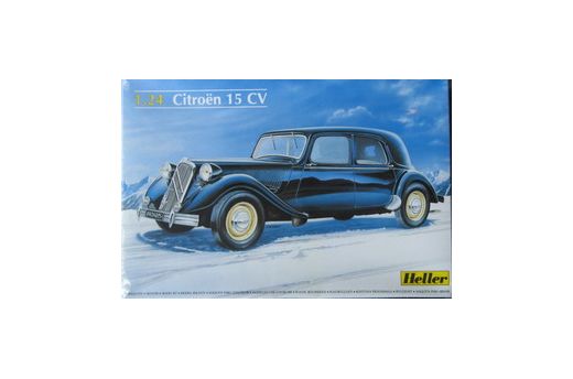 Maquette voiture : Citroën traction avant 15 cv - Heller 80763