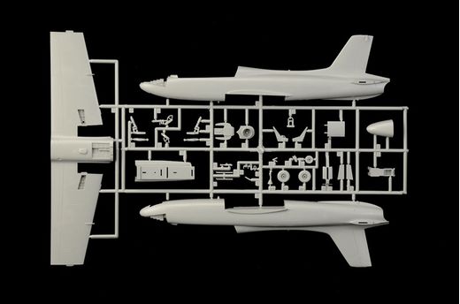 Maquette avion militaire : Aermacchi MB 326 ‐ 1:48 - Italeri 2814 02814