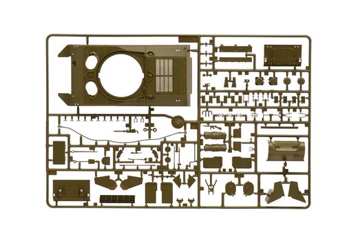 Maquette militaire : M4A3E8 Sherman Guerre de Corée - 1:72 - Italeri 6586 06586