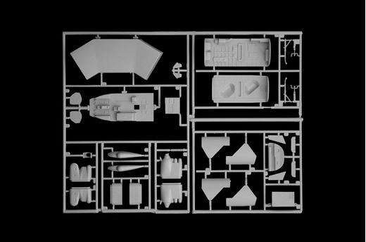 Maquette avion militaire : B-52G Stratofortress - Début production - 1:72 - Italeri 1451 01451