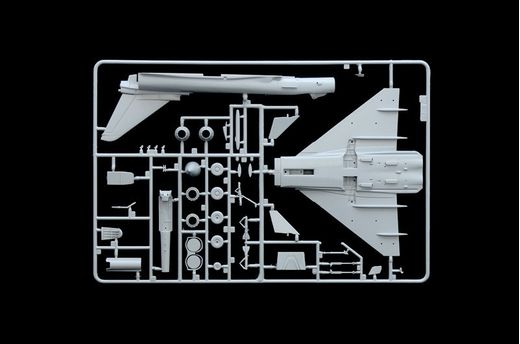 Maquette avion militaire : EF‐2000 Typhoon RAF - 1:72 - Italeri 1457 01457