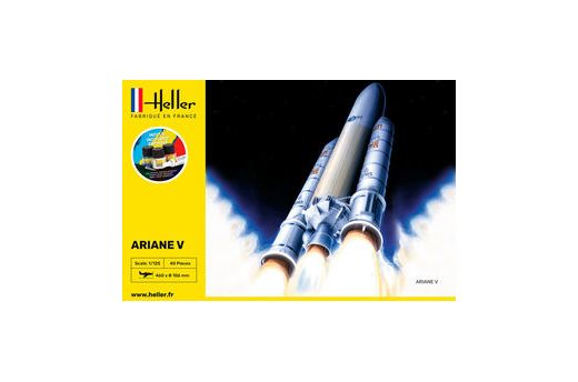 Maquette aéronautique : Starter kit Ariane 5 - 1/125 - Heller 56441