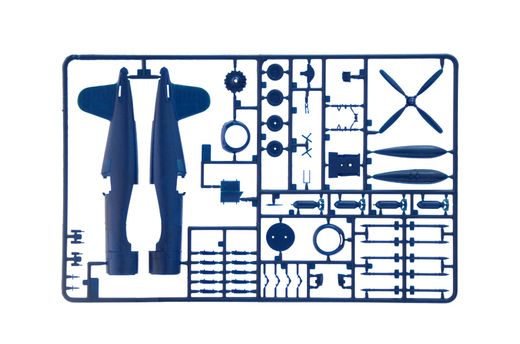 Maquette avion américain : Vought F4U-4B Corsair - 1:72 - Italeri 01453 1453