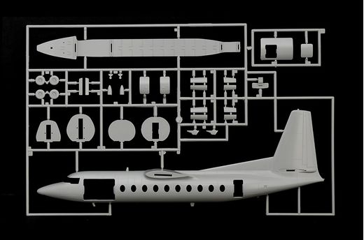 Maquette avion : Fokker F-27 Maritime Patrol 1/72 - Italeri 1455