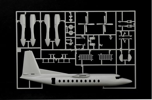 Maquette avion : Fokker F-27 Maritime Patrol 1/72 - Italeri 1455