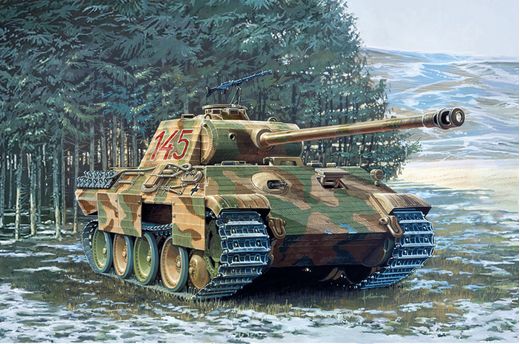 Maquette militaire : Panther AUSF-A 1/35 - Italeri 0270