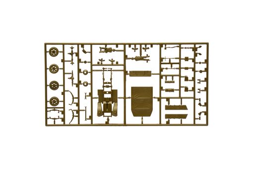 Maquette véhicule militaire : M3A1 Scout Car 1/72 - Italeri 7063