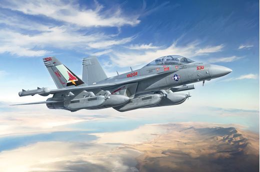 Maquette avion de chasse : EA-18G Growler 1/48 - Italeri 2824