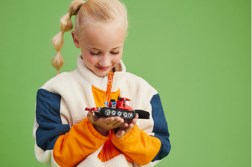 Maquette pour enfant facile à monter : Dameuse - Lego 42148