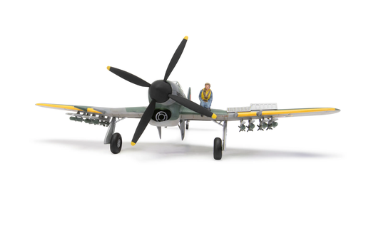 Maquette d'avion militaire : Starter set Hawker Typhoon Mk.Ib 1/72 - Airfix A55208A