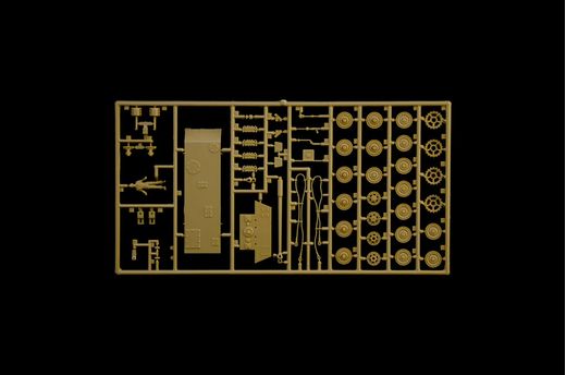 Maquette avion militaire : Model set Sd. Kfz. 182 King Tiger 1/72 - Italeri 72005