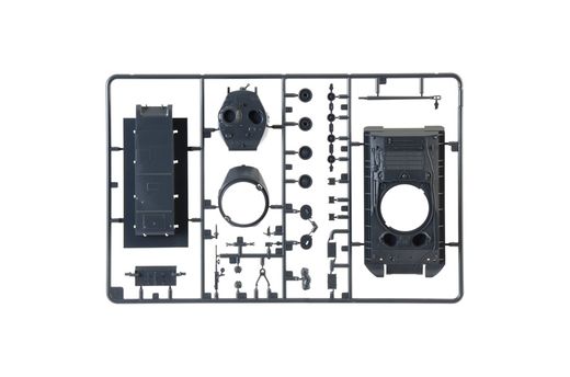 Maquette : Shermann M4A3E8 Furry au 1/56 - Italeri 25772