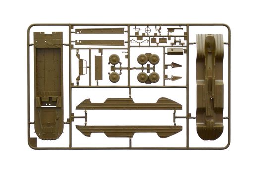 Maquette militaire : DUKW 2 1/2 tonnes version amphibie "D-Day" 1/72 - Italeri 7022