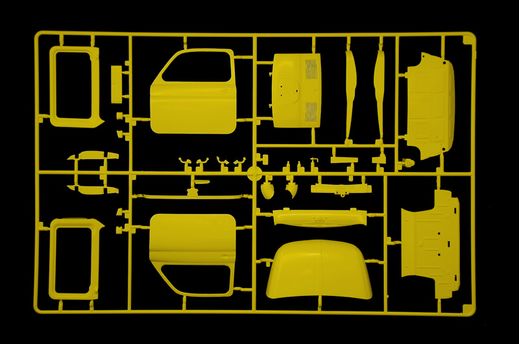 Maquette automobile : Fiat 500 F 1/12 - Italeri 4715