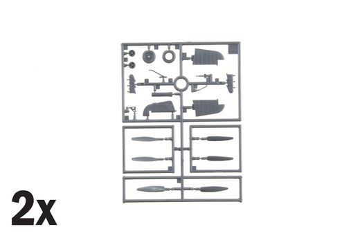 Maquette avion : Hurricane Mk.l aces 1/48 - Italeri 02838 2838