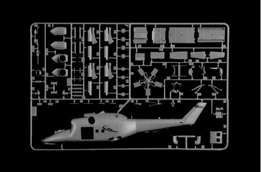 Maquette hélicoptère : Mil Mi-24/Mi-35 Hind 1/72 - Italeri 1432 01432