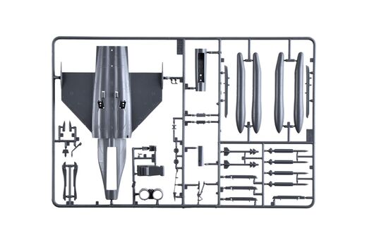 Maquette d'un chasseur militaire : Rafale B 1/72 - Italeri 90092