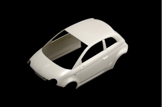 Maquette automobile : 500 Abarth 2008 1/24 - Italeri 03674