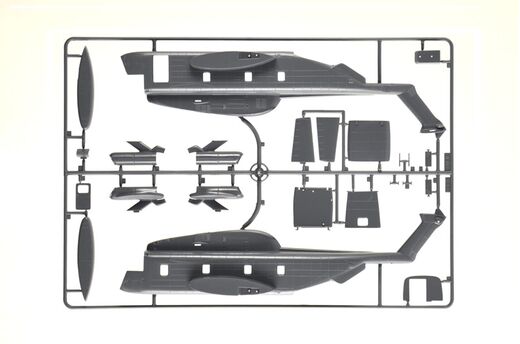 Maquette d'un chasseur militaire : HH-53C Super Jolly Green Giant 1/72 - Italeri 91035